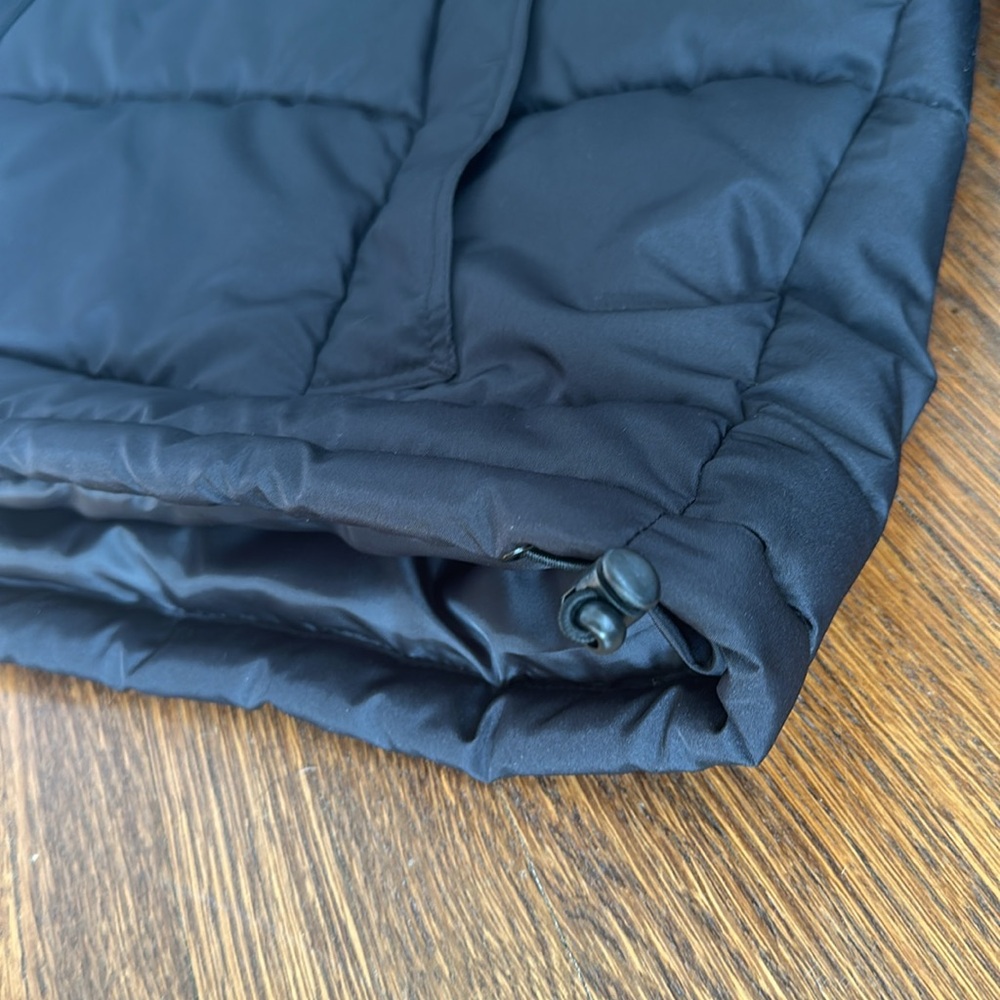 Broken Promises Men’s Black Puffer Jacket with Logo - Picture 7 of 7